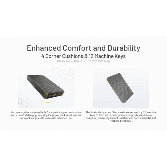 Baterie Externă Nitecore NB20000 GEN3, Baterie Externă, 72 Wh, 20000 mAh