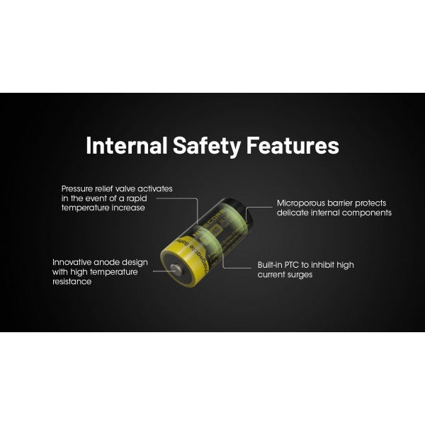 Load image into Gallery viewer, Acumulator RCR123A, 950 mAh, NITECORE NL169
