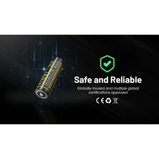 Acumulator 21700, 5300 mAh, NITECORE NL2153HP