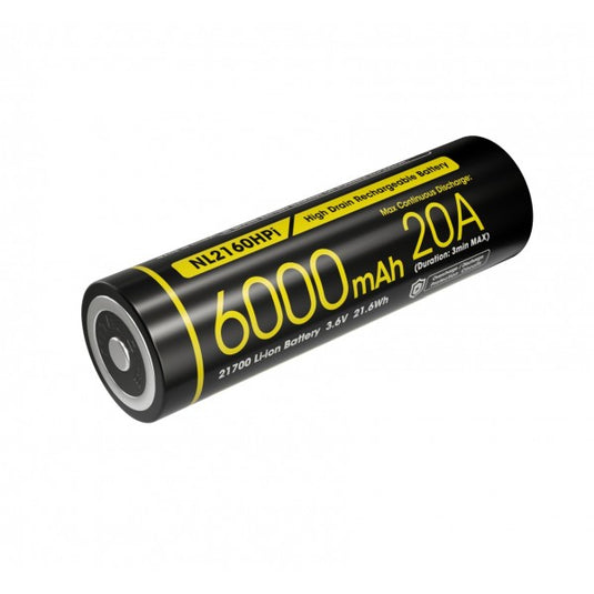 Nitecore NL2160HPi, High Drain, Acumulator 21700, Li-Ion, 6000 mAh, 20A