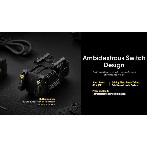 Load image into Gallery viewer, Lanterna profesionala Reincarcabila Magnetic, Laser verde, 900 Lumeni, NITECORE Nitecore NPL25 GL
