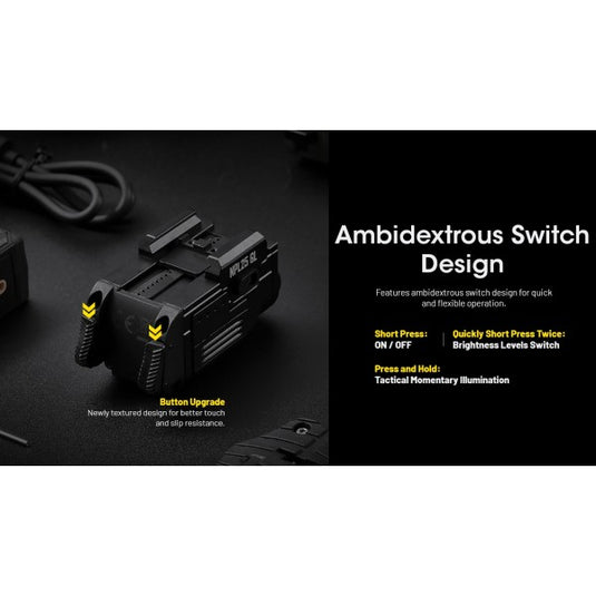 Lanterna profesionala Reincarcabila Magnetic, Laser verde, 900 Lumeni, NITECORE Nitecore NPL25 GL