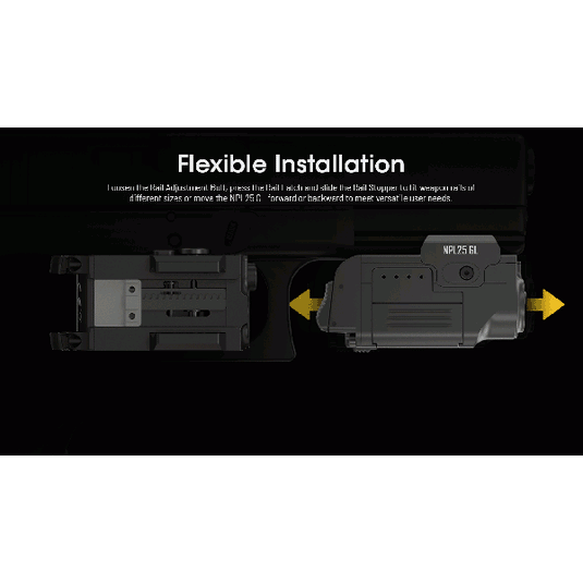 Lanterna profesionala Reincarcabila Magnetic, Laser verde, 900 Lumeni, NITECORE Nitecore NPL25 GL