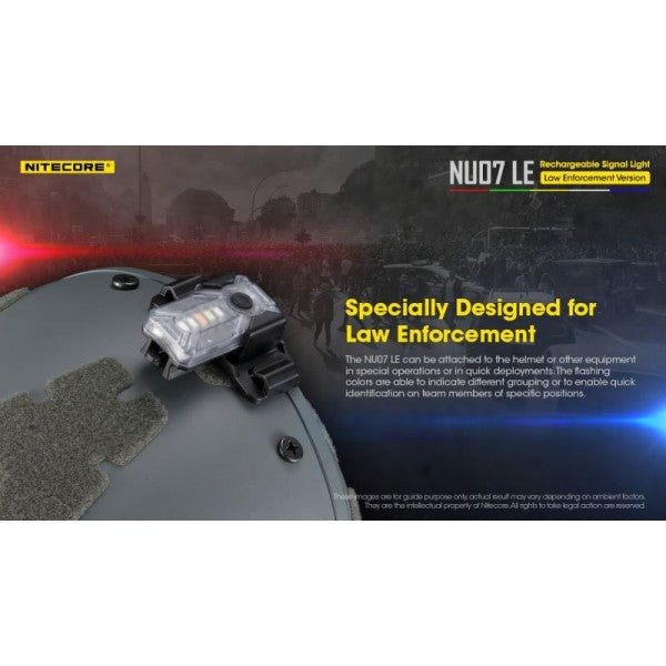 Load image into Gallery viewer, Lanterna de semnalizare, reincarcabila usb-c, NITECORE NU07LE
