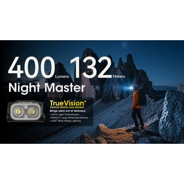 Încărcați imaginea în vizualizatorul Galerie, Lanterna frontala, 400 Lumeni, NITECORE NU25 MCT
