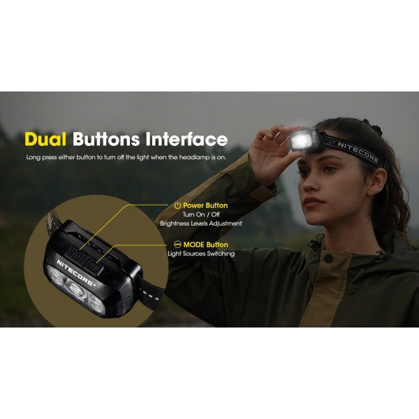 Încărcați imaginea în vizualizatorul Galerie, Lanterna frontala Nitecore NU30, 500 Lumeni, 130 Metri
