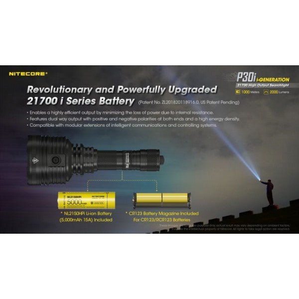 Load image into Gallery viewer, Lanterna tactica, 2000 Lumeni, NITECORE P30i
