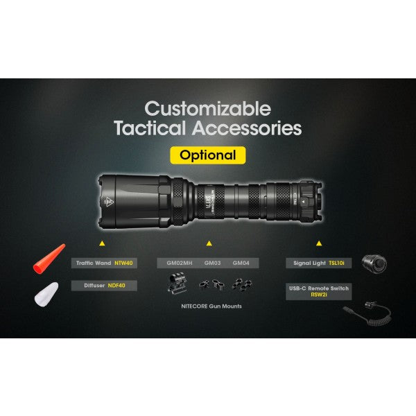 Încărcați imaginea în vizualizatorul Galerie, Lanterna tactica, 3000 Lumeni, NITECORE SRT7i
