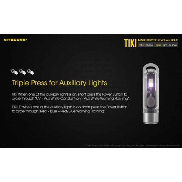 Load image into Gallery viewer, Lanterna breloc, 300 Lumeni, NITECORE TIKI LE
