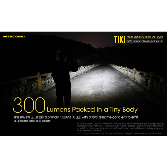 Lanterna breloc, 300 Lumeni, NITECORE TIKI LE