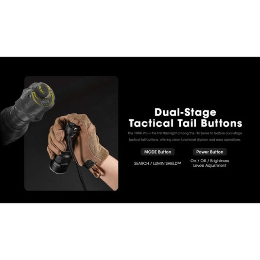 Lanterna Nitecore TM9K PRO, Lanternă Profesională, Reîncărcabilă USB-C, 9900 Lumeni, 510 Metri