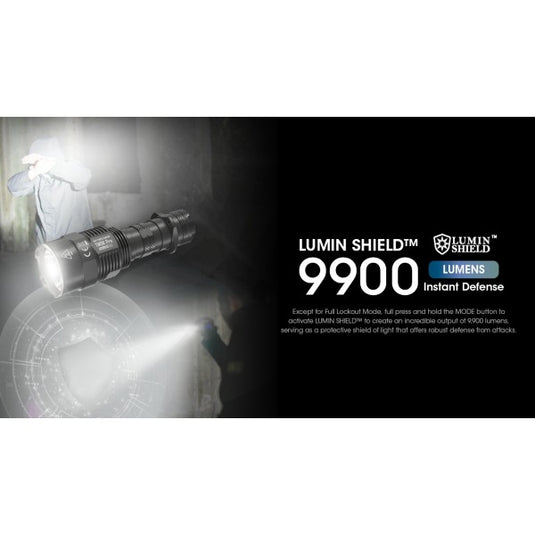 Lanterna Nitecore TM9K PRO, Lanternă Profesională, Reîncărcabilă USB-C, 9900 Lumeni, 510 Metri
