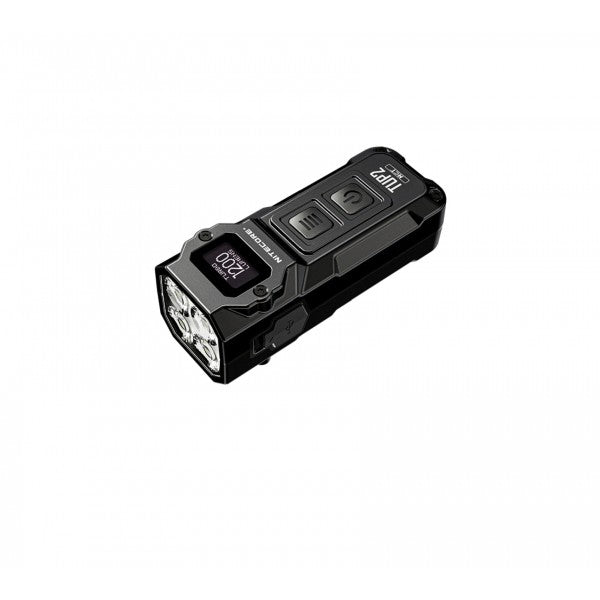 Încărcați imaginea în vizualizatorul Galerie, Lanterna Nitecore TUP2, Breloc, Reîncărcabilă USB-C, 1200 Lumeni, 125 Metri, Neagra
