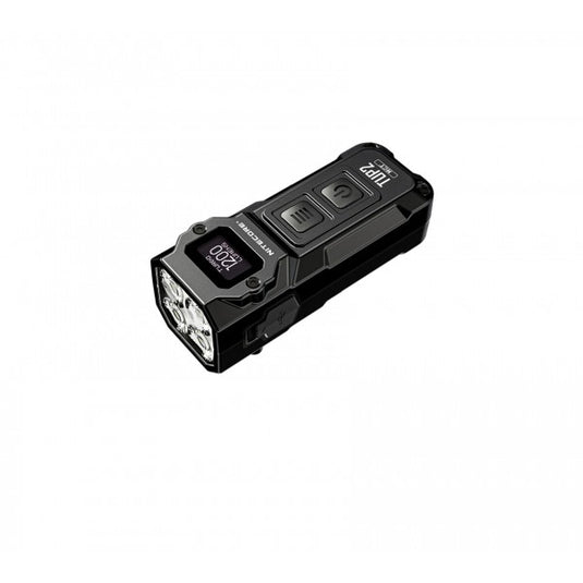 Lanterna Nitecore TUP2, Breloc, Reîncărcabilă USB-C, 1200 Lumeni, 125 Metri, Neagra