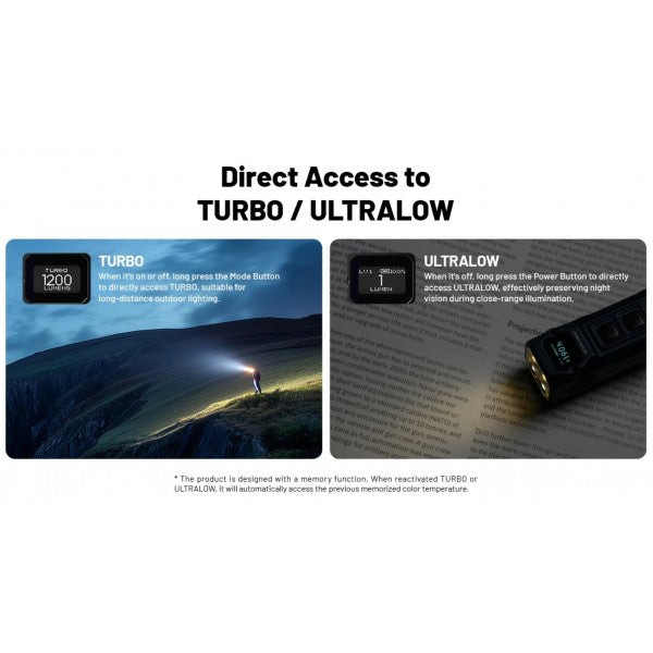 Încărcați imaginea în vizualizatorul Galerie, Lanterna Nitecore TUP2, Breloc, Reîncărcabilă USB-C, 1200 Lumeni, 125 Metri, Albastra
