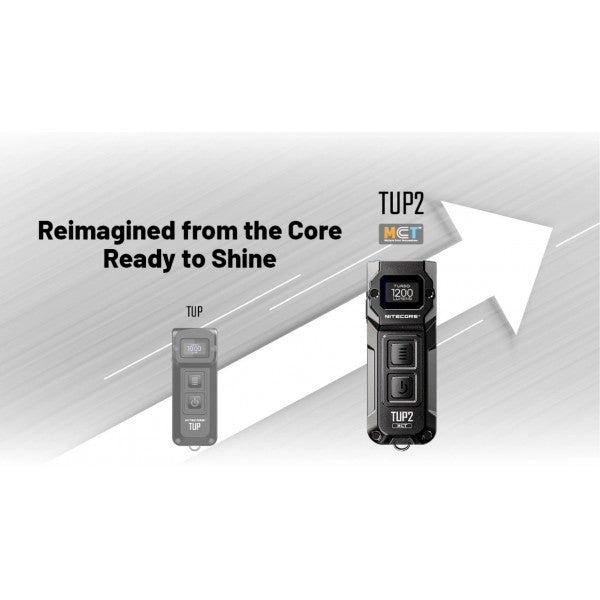 Încărcați imaginea în vizualizatorul Galerie, Lanterna Nitecore TUP2, Breloc, Reîncărcabilă USB-C, 1200 Lumeni, 125 Metri, Albastra
