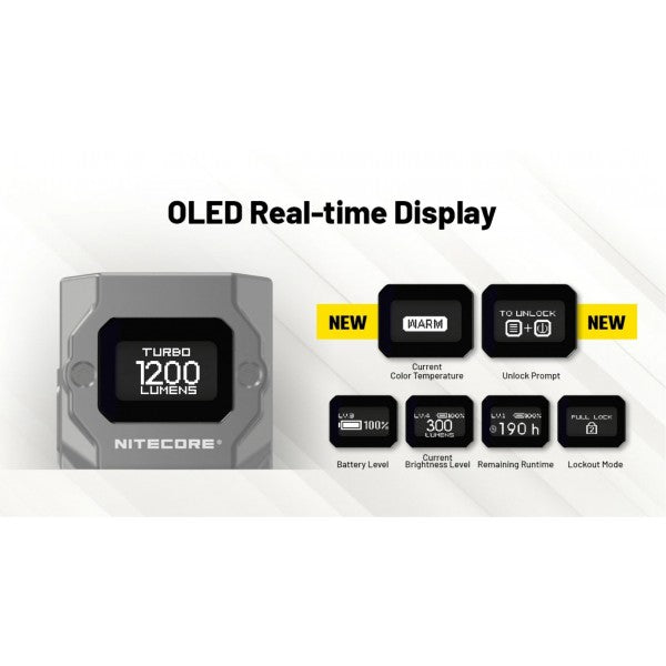 Încărcați imaginea în vizualizatorul Galerie, Lanterna Nitecore TUP2, Breloc, Reîncărcabilă USB-C, 1200 Lumeni, 125 Metri, Albastra
