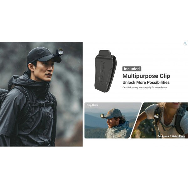 Încărcați imaginea în vizualizatorul Galerie, Lanterna frontala NITECORE UT27 MCT, Reîncărcabilă USB-C, 800 Lumeni, 168 Metri
