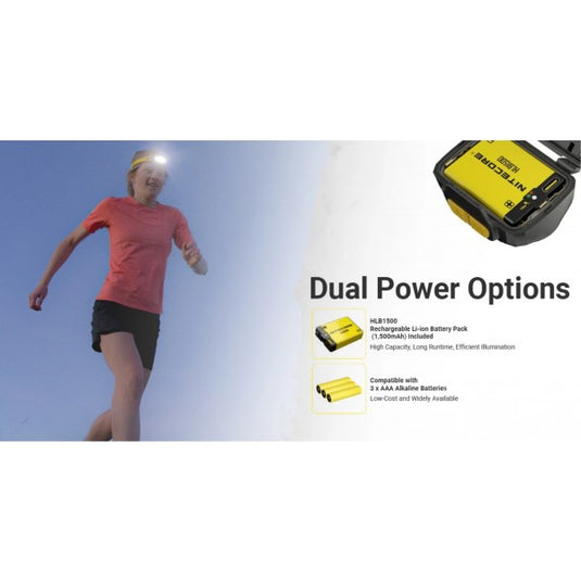 Lanterna frontala NITECORE UT27 MCT, Reîncărcabilă USB-C, 800 Lumeni, 168 Metri