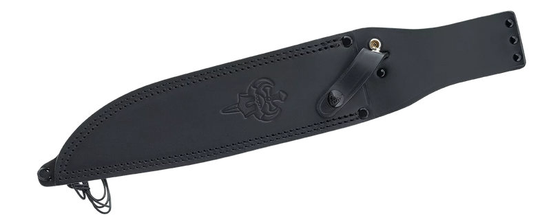 Încărcați imaginea în vizualizatorul Galerie, Cutit de supravietuire si bushcraft, otel lama LamVG7Wolf, maner piele, teaca piele, FALLKNIVEN NL1L THOR
