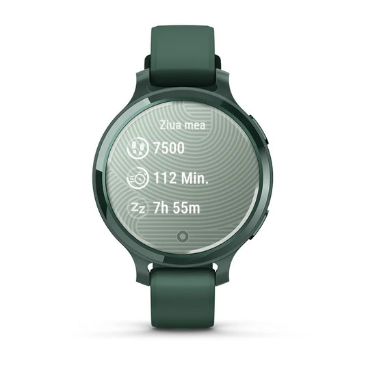 Lily 2 - Active - Jasper Green Bezel with Jasper Green Silicone Band