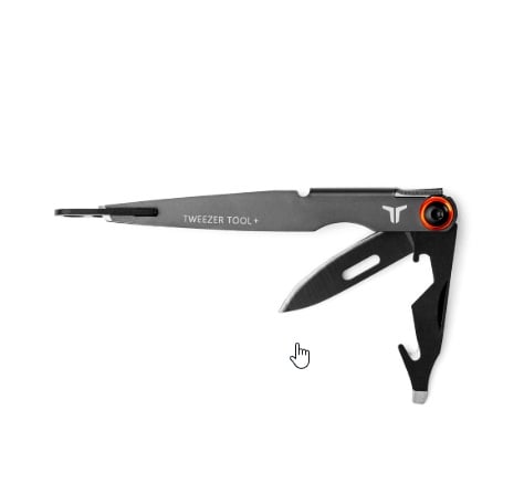 Load image into Gallery viewer, Penseta multifunctionala True Utility Tweezer Tool TRU-TOL-0036-G
