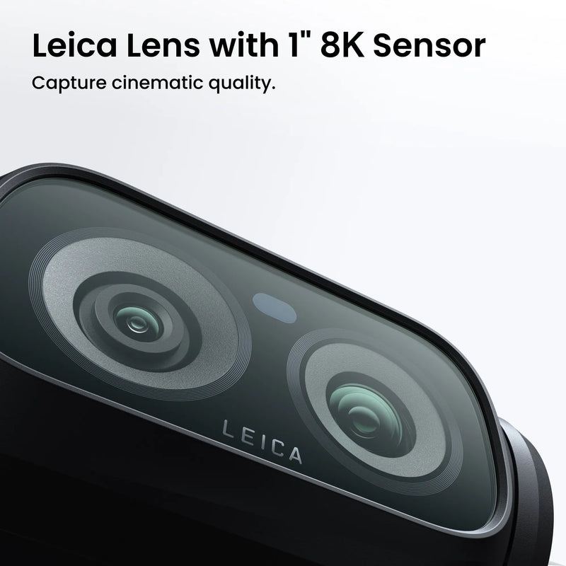 Încărcați imaginea în vizualizatorul Galerie, Camera de actiune Insta360 Luna Ultra, Standard Bundle, Cosmic Black
