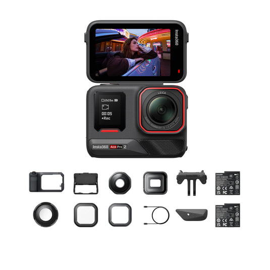 Insta360 - camera video sport 8K - Ace Pro 2 Ultimate Videography Bundle