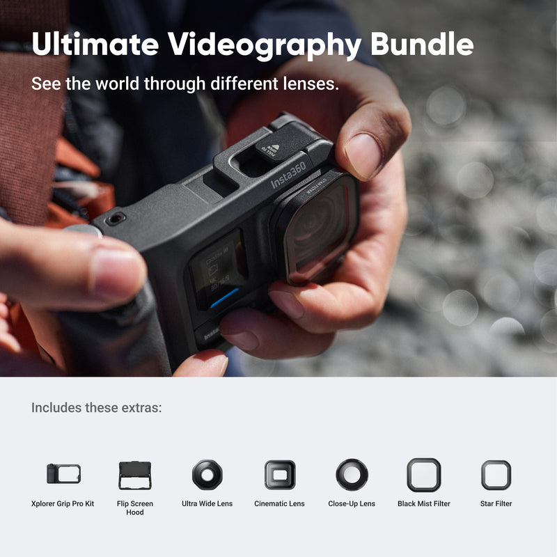 Load image into Gallery viewer, Insta360 - camera video sport 8K - Ace Pro 2 Ultimate Videography Bundle
