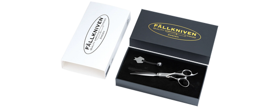 Foarfeca pentru frizerie/coafura, lungime 17 cm, FALLKNIVEN PS75