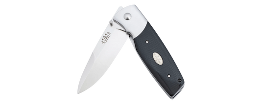 Briceag, lama otel ELMAX, maner BLACK MICARTA, FALLKNIVEN PXL