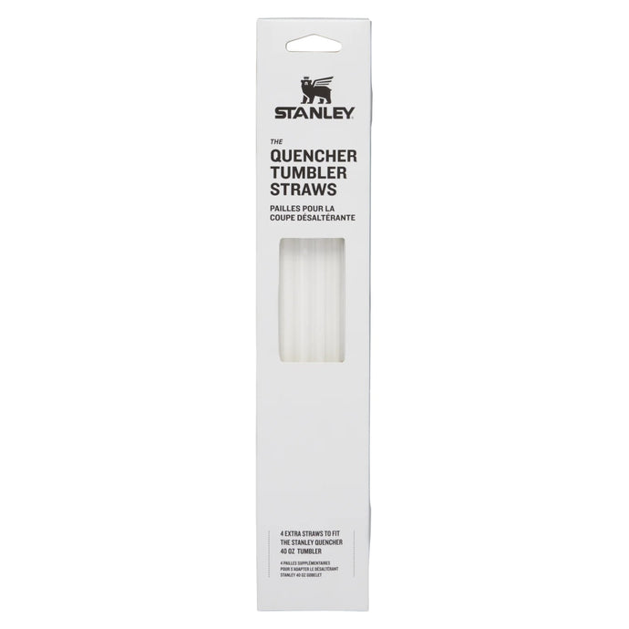 Set 4 paie pentru cana termoizolanta Stanley The Quencher Travel Tumbler Straws 1.18L 10-10573-043