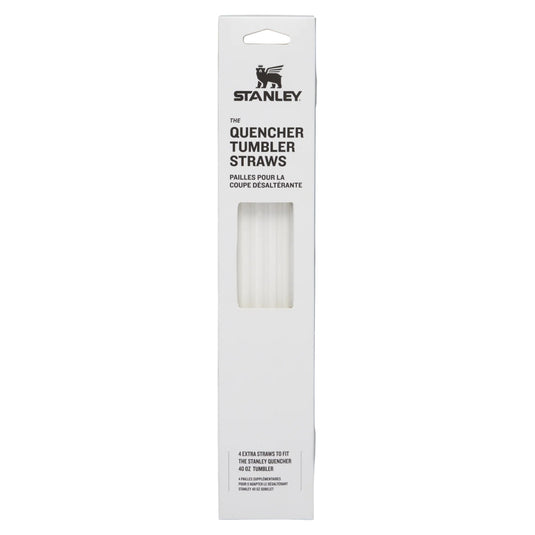 Set 4 paie pentru cana termoizolanta Stanley The Quencher Travel Tumbler Straws 1.18L 10-10573-043