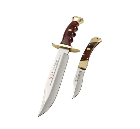 Cutit Vanatoare Muela BW-18LR,maner lemn presat de coral, lama 18 cm