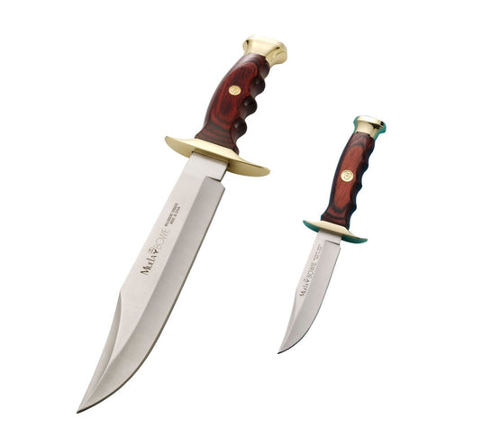 Cutit Vanatoare Muela BW-16.OL,maner lemn de maslin, lama 16 cm