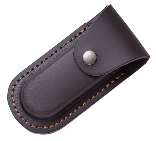 Load image into Gallery viewer, Teaca Laguiole pentru bricege, piele, 40X130mm JKFB05
