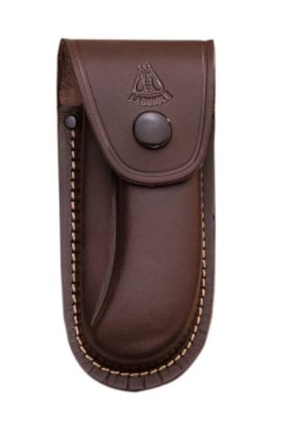 Load image into Gallery viewer, Teaca Laguiole pentru bricege, piele, 40X130mm JKFB05
