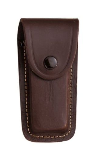 Load image into Gallery viewer, Teaca Laguiole pentru bricege, piele, 40X130mm JKFB05
