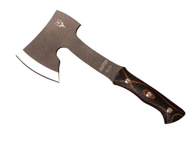 Încărcați imaginea în vizualizatorul Galerie, Topor Muela RAPTOR,maner micarta, lama 17cm
