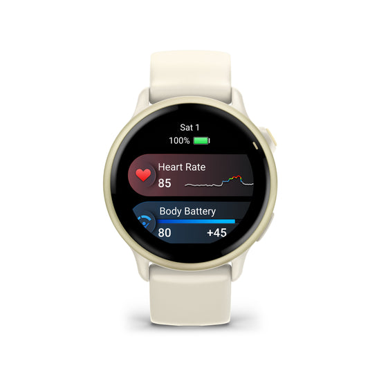 Vivoactive 6 - Lunar Gold I Bone