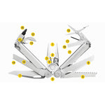 Multi-Tool 18 Functii, LEATHERMAN WAVE+ STAINLESS / BLACK