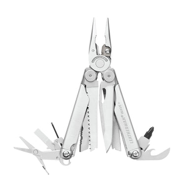 Multi-Tool 18 Functii, LEATHERMAN WAVE+ STAINLESS / BLACK