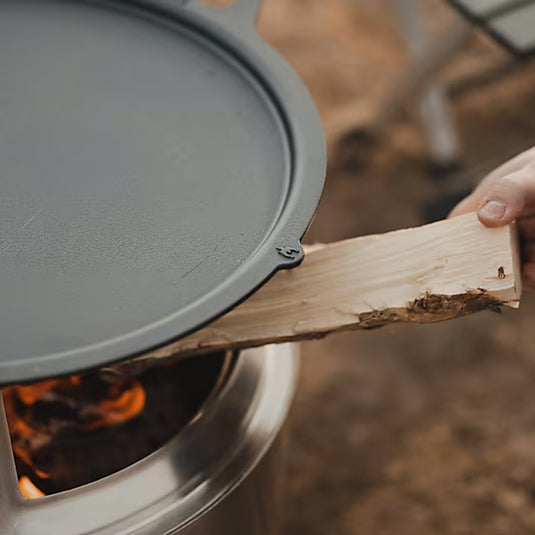 PACHET GRIDDLE TOP DE FONTA + HUB pentru SOLO STOVE YUKON