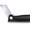 Cutit pentru legume, lama zimtata 11 cm, briceag, VICTORINOX SWISS CLASSIC ( 6.7833.FB )