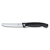 Cutit pentru legume, lama zimtata 11 cm, briceag, VICTORINOX SWISS CLASSIC ( 6.7833.FB )