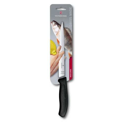 Cutitul de filetat peste, Swiss Classic, lama flxibila, 20 cm, VICTORINOX ( 6.8713)