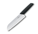Cutit Santoku, lama 17 cm, cu alveole, VICTORINOX SWISSMODERN ( 6.9053 / 6.9056 )