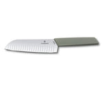 Cutit Santoku, lama 17 cm, cu alveole, VICTORINOX SWISSMODERN ( 6.9053 / 6.9056 )