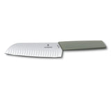 Cutit Santoku, lama 17 cm, cu alveole, VICTORINOX SWISSMODERN ( 6.9053 / 6.9056 )