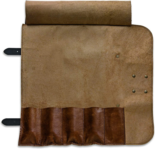 Set de cutite si ustensile, 5 piese, geanta piele naturala, F. DICK REDSPIRIT 8.1768.00